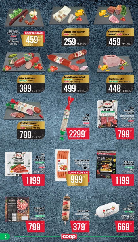 COOP Mecsek akciós újság