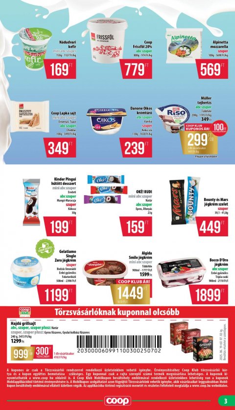 COOP Mecsek akciós újság