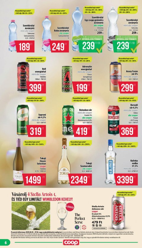 COOP Mecsek akciós újság