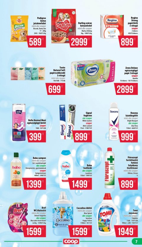 COOP Mecsek akciós újság
