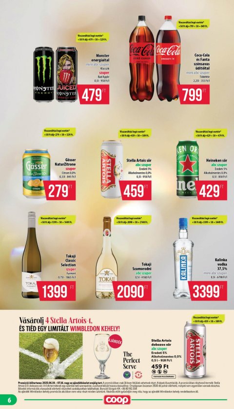 COOP Nyírzem akciós újság
