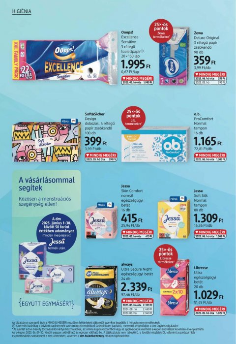 DM DROGERIE MARKT akciós újság