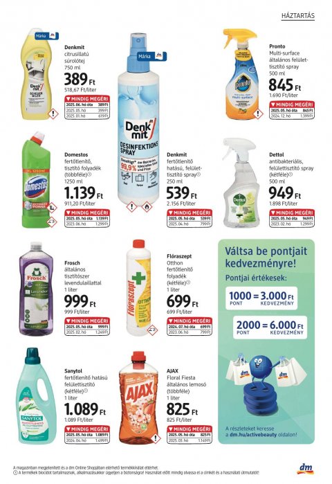 DM DROGERIE MARKT akciós újság