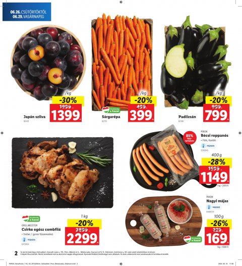 LIDL Regionális akciós újság