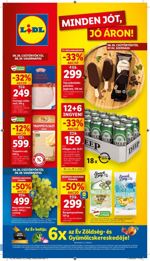 LIDL akciós újság