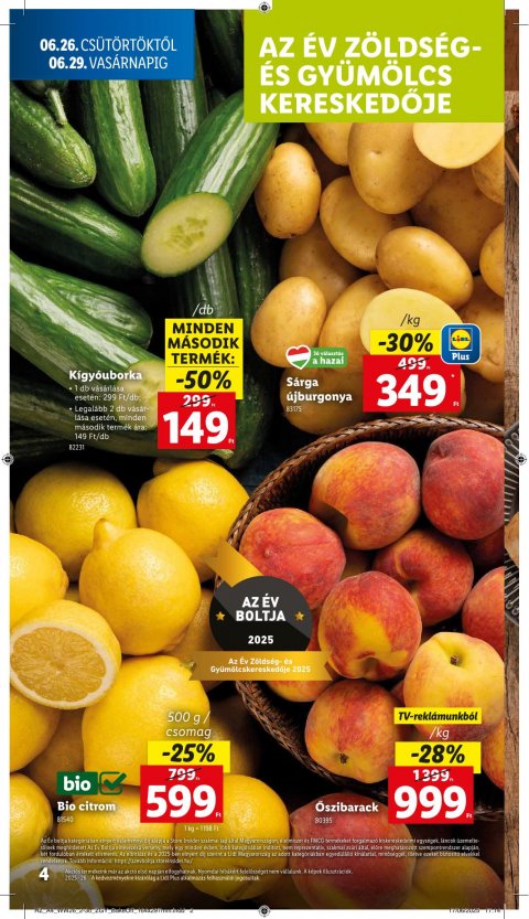 LIDL akciós újság