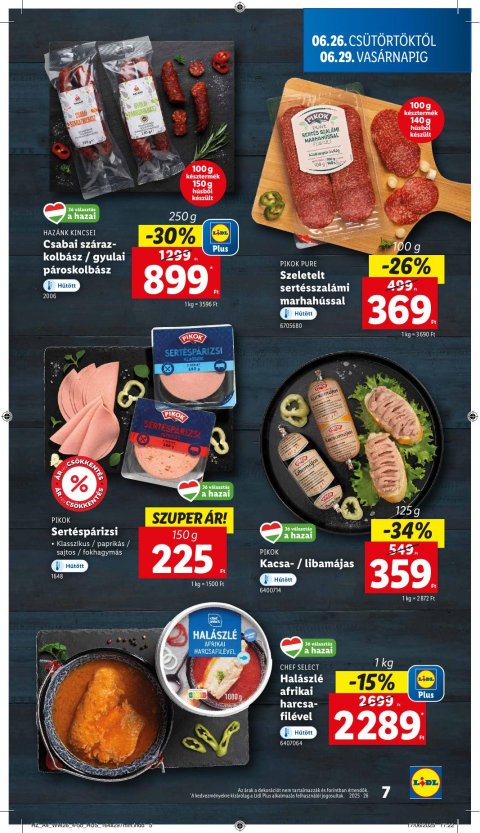 LIDL akciós újság