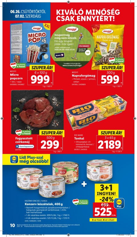 LIDL akciós újság