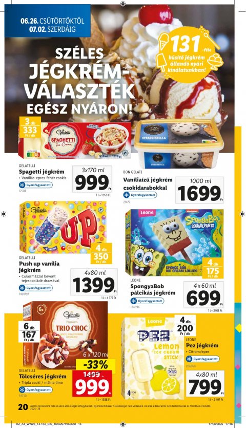LIDL akciós újság