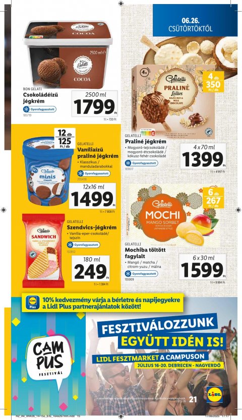 LIDL akciós újság