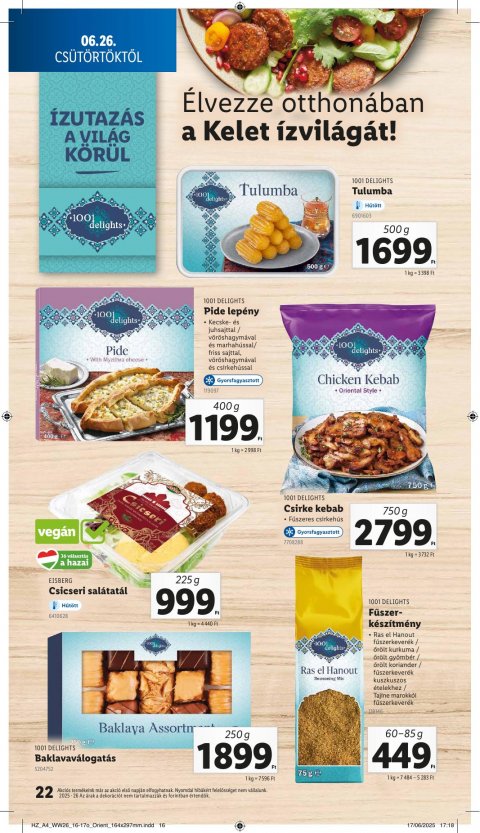LIDL akciós újság