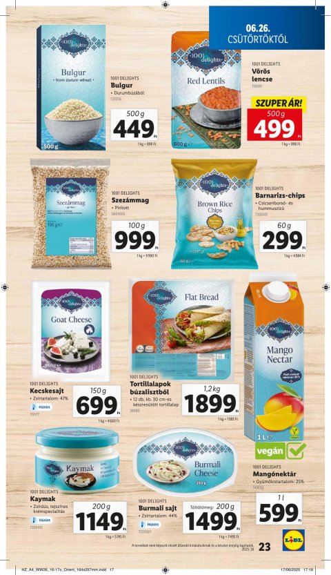 LIDL akciós újság