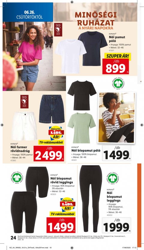 LIDL akciós újság