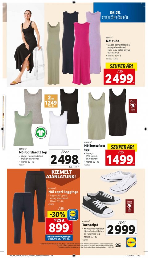 LIDL akciós újság