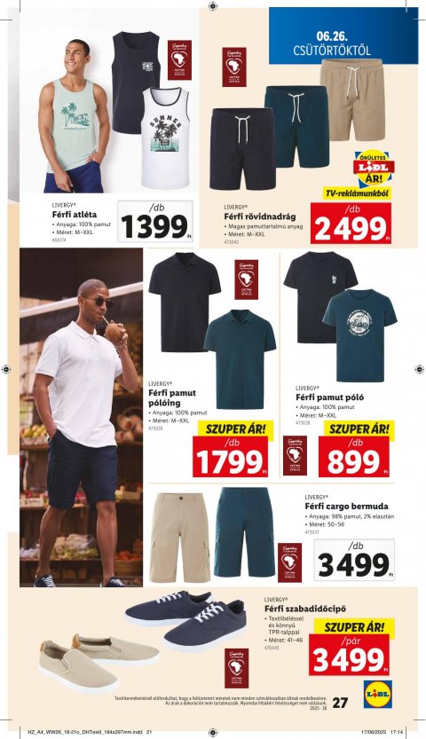 LIDL akciós újság