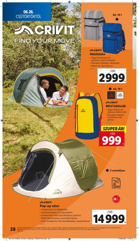 LIDL akciós újság