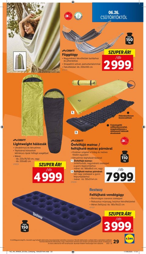LIDL akciós újság
