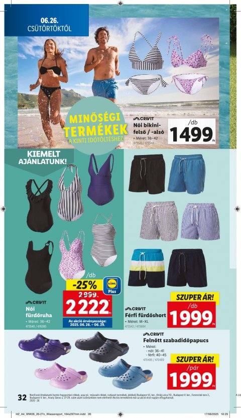 LIDL akciós újság