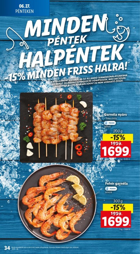 LIDL akciós újság