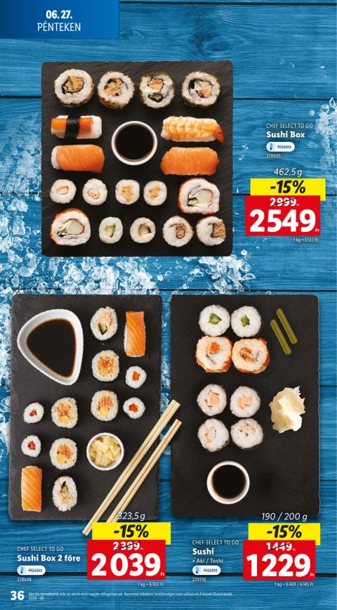 LIDL akciós újság