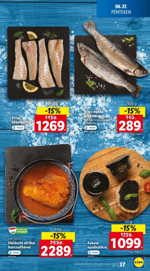 LIDL akciós újság