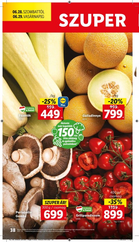 LIDL akciós újság