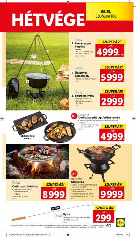 LIDL akciós újság