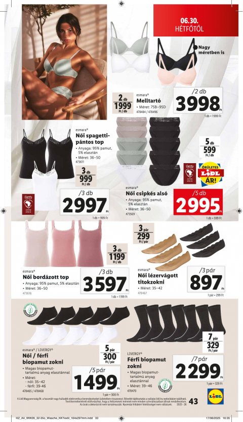 LIDL akciós újság
