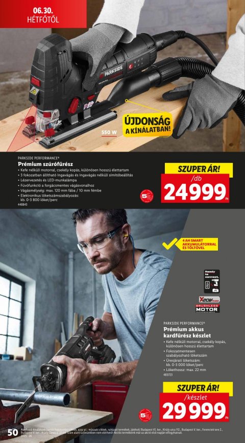 LIDL akciós újság