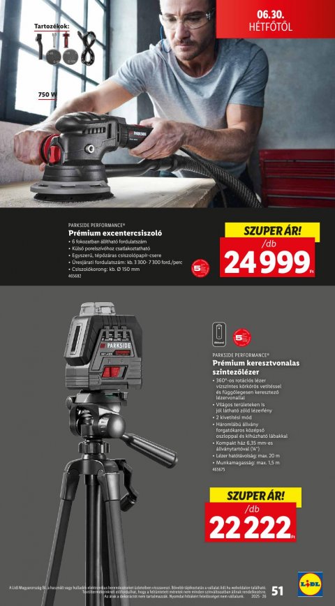 LIDL akciós újság