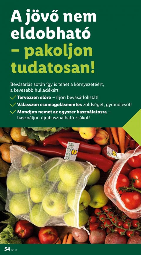 LIDL akciós újság