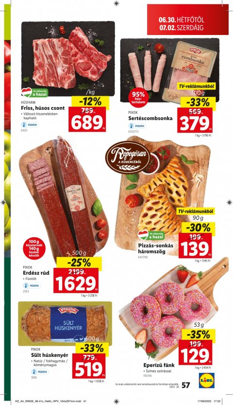 LIDL akciós újság