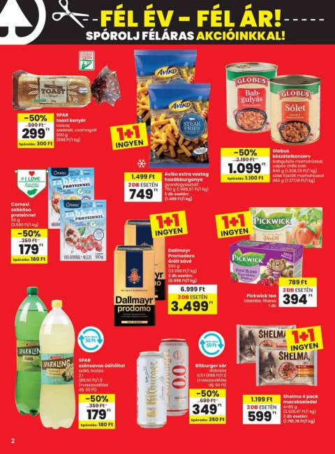 SPAR akciós újság