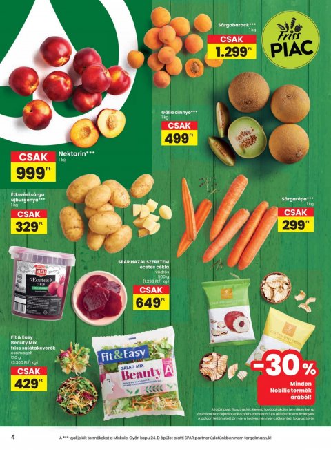 SPAR akciós újság