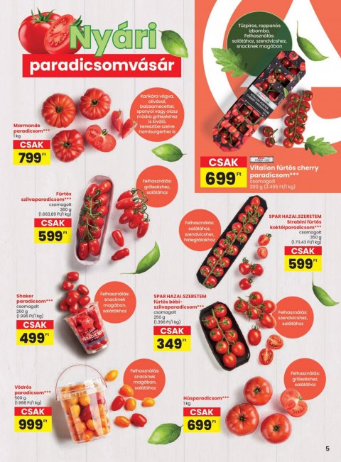 SPAR akciós újság