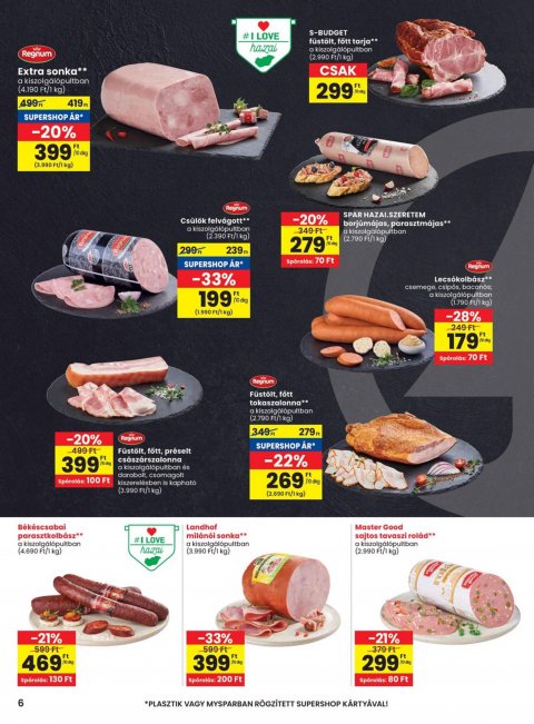SPAR akciós újság