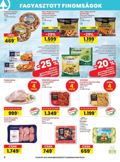 SPAR akciós újság