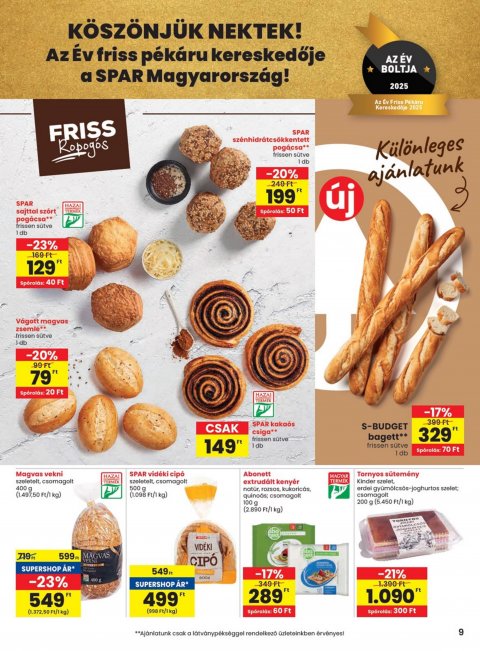 SPAR akciós újság