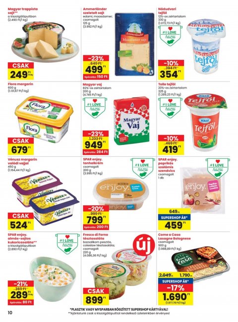 SPAR akciós újság