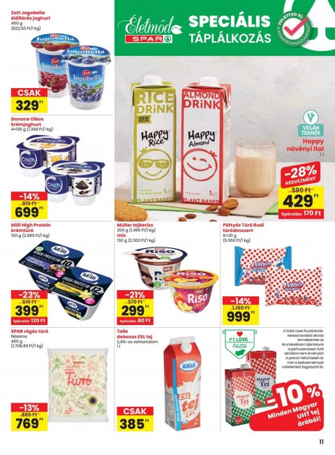 SPAR akciós újság