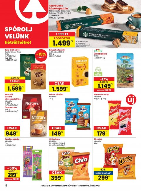 SPAR akciós újság