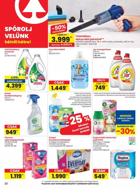 SPAR akciós újság