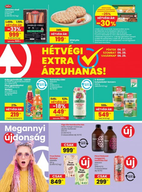 SPAR akciós újság
