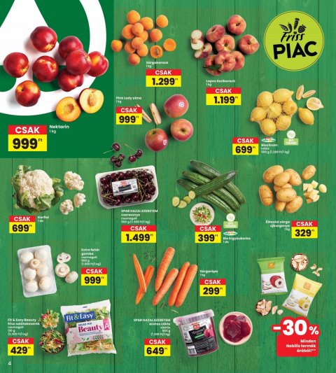 INTERSPAR akciós újság