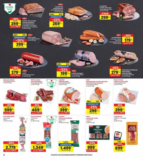 INTERSPAR akciós újság