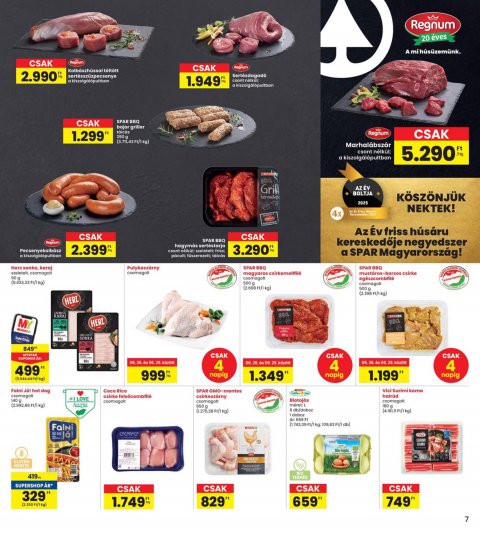 INTERSPAR akciós újság