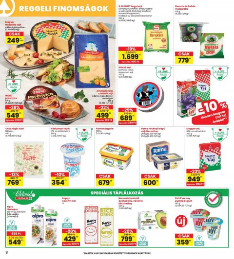 INTERSPAR akciós újság
