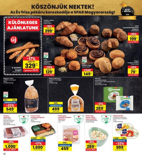 INTERSPAR akciós újság