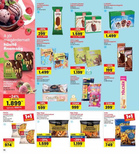 INTERSPAR akciós újság