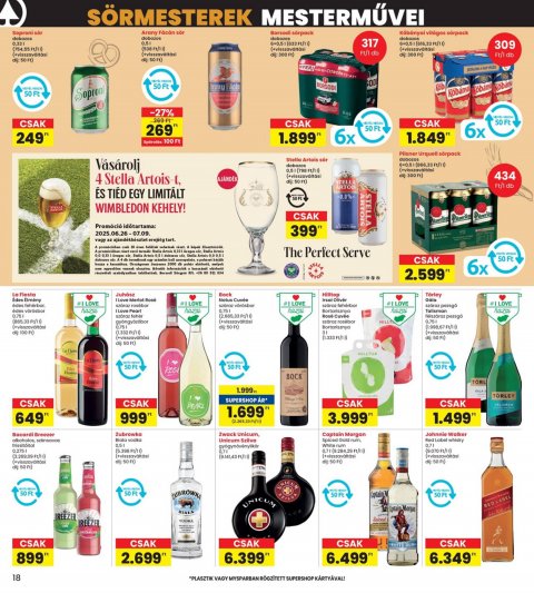 INTERSPAR akciós újság